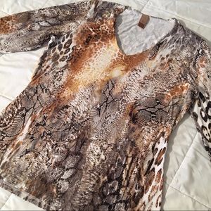 Long Elegant Legs Fitted V-neck